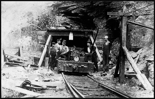 Entrance - West Virginia - Coal Mine - 1908