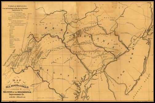 Coal Estates of Broadmountain Railroads & Canals