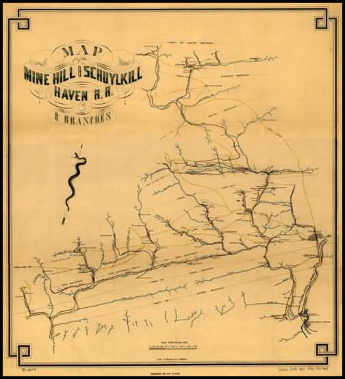 Mine Hill & Schuylkill Haven 1857