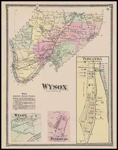 Wysox Township,Wysox,Myersburg,Towanda