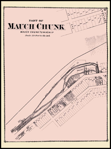 Part of Mauch Chunk