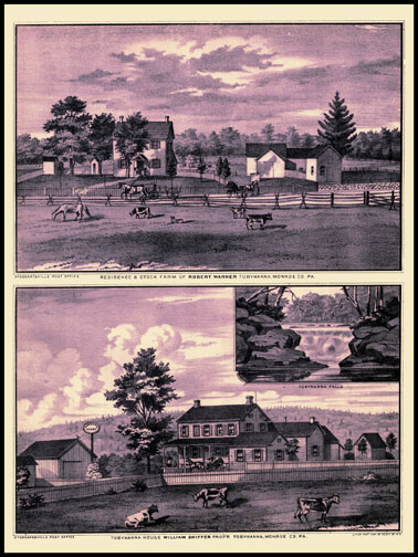 Residences of Robert Warner & William Shiffer,Tobyhanna