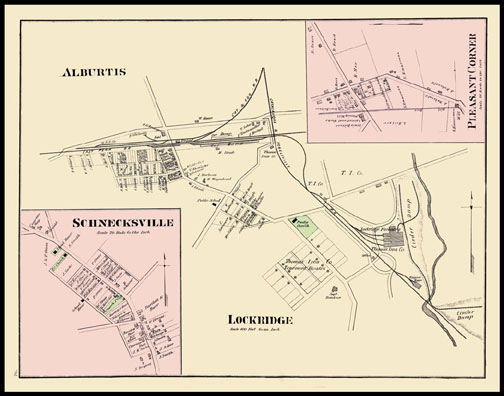 Alburtis,Lockridge,Pleasant Corner,Schnecksville
