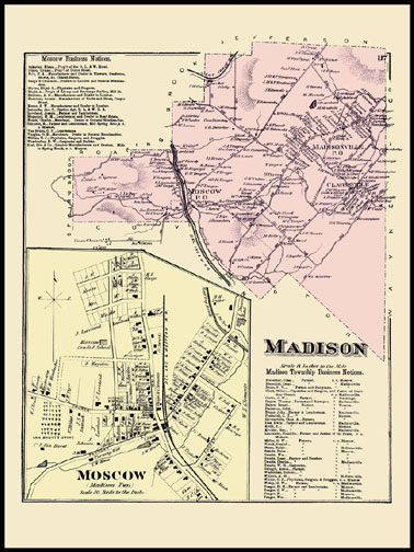 Madison Township,Moscow