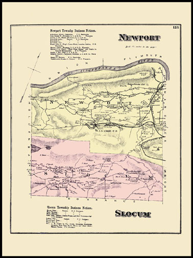 Newport & Slocum Townships