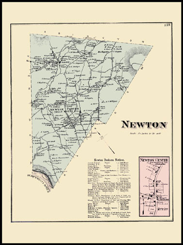 Newton Township,Newton Center