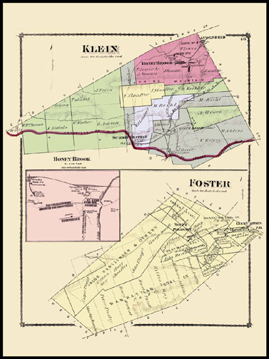 Klein Township,Foster Township,Honey Brook