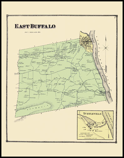 East Buffalo Township,Turtleville