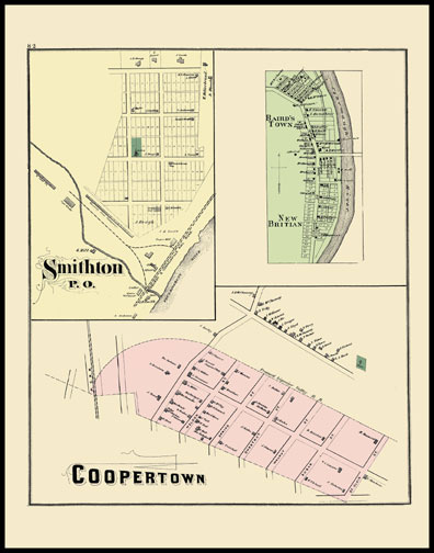 Smithton,New Britiam,Coopertown