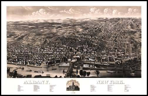 Albany Panoramic - 1879