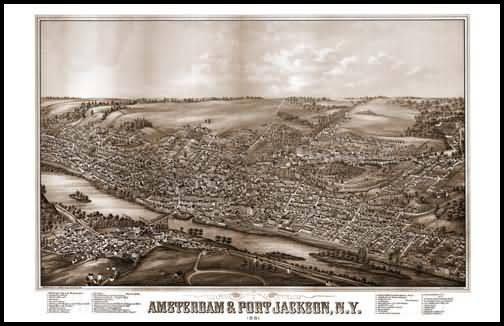 Amsterdam & Port Jackson Panoramic - 1881