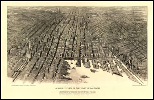 Baltimore Panoramic - 1912