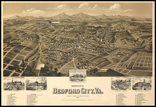 Bedford City Panoramic - 1891