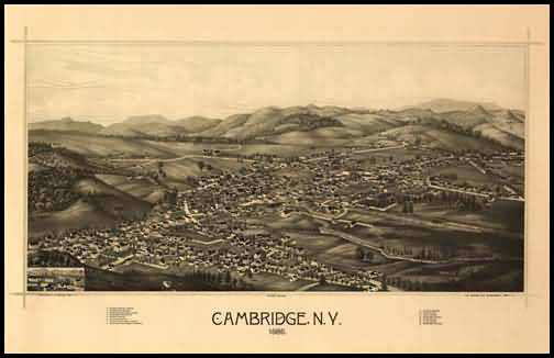 Cambridge Panoramic - 1886