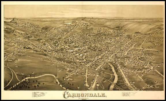 Carbondale Panoramic - 1890
