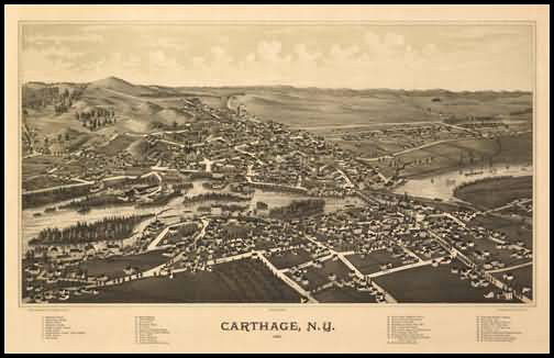 Carthage Panoramic - 1888