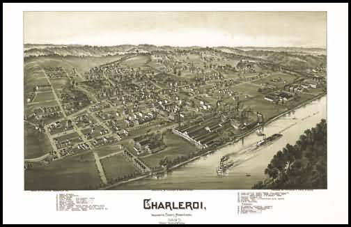 Charleroi Panoramic - 1897