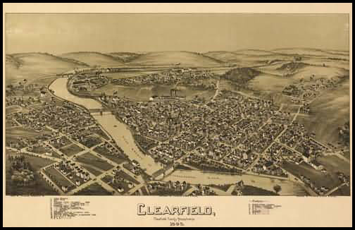 Clearfield Panoramic - 1895