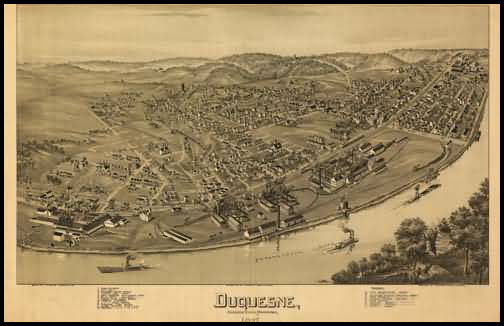 Dusquene Panoramic - 1897
