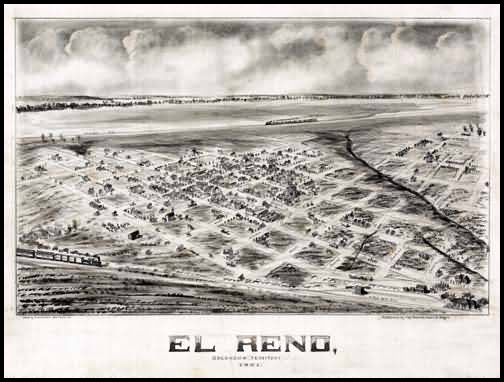 El Reno Panoramic - 1891