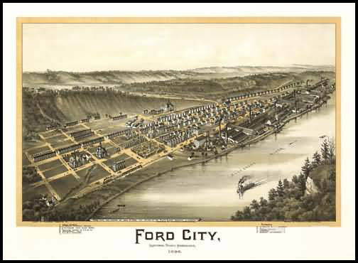 Ford City Panoramic - 1896