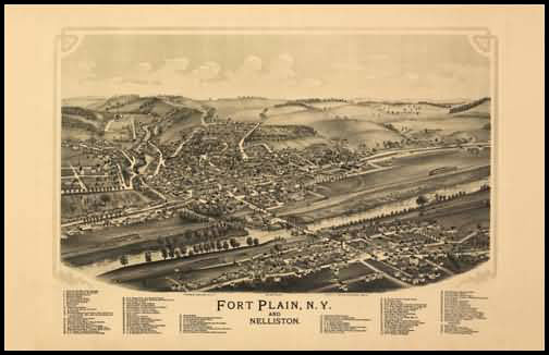 Fort Plain Panoramic - 1891