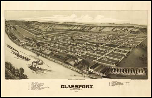 Glassport Panoramic - 1902
