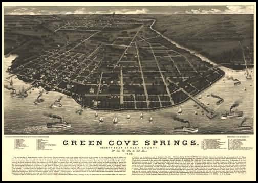 Green Cove Springs Panoramic - 1885