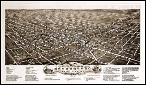 Greensboro Panoramic - 1891