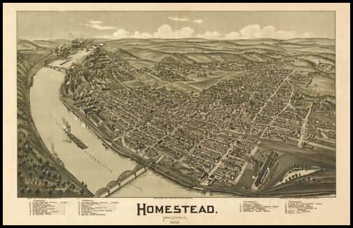 Homestead Panoramic - 1902