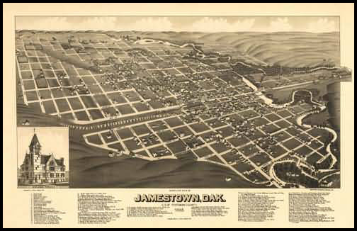 Jamestown Panoramic - 1883