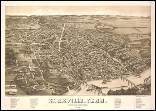 Knoxville Panoramic - 1886