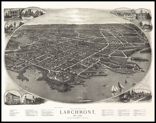 Larchmont Panoramic - 1904