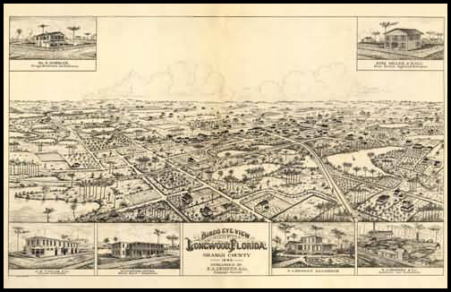 Longwood Panoramic - 1885