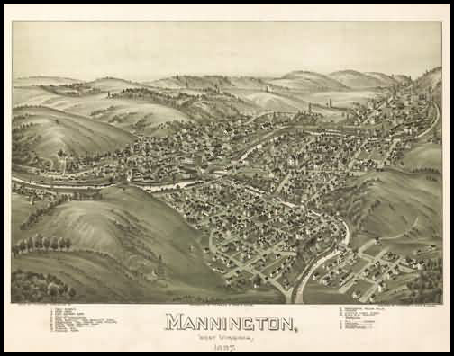 Mannington Panoramic - 1897