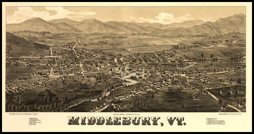 Middleburg Panoramic - 1886