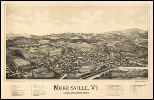Morrisville Panoramic - 1889