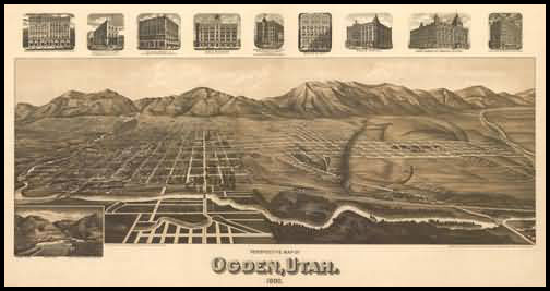 Ogden City Panoramic - 1890