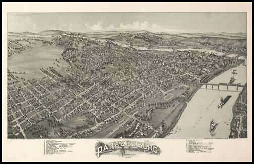 Parkersburg Panoramic - 1899
