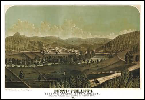 Phillippi Panoramic - 1861