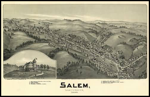 Salem Panoramic - 1899