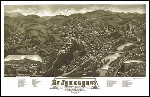 St. Johnsbury Panoramic - 1884