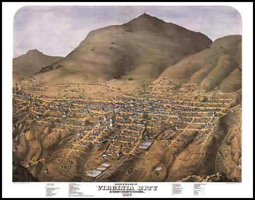 Virginia City Panoramic - 1875
